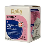 Kremy do twarzy - Delia Cosmetics Dermo System Hipoalergiczny Krem nawilżający na dzień i noc 50ml - miniaturka - grafika 1