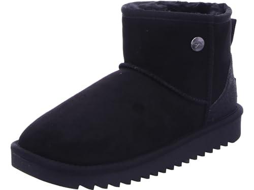 KangaROOS Damskie K-UW Broome śniegowce, Jet Black, 42 EU, Jet Black, 42 EU
