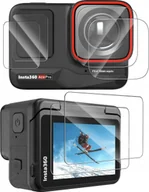 Akcesoria do kamer sportowych - SunnyLife SZKŁO HARTOWANE 9H NA OBIEKTYW I EKRAN DO INSTA360 ACE PRO - 6 SZT. - miniaturka - grafika 1