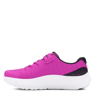 Under Armour UA GPS Surge 4 AC Buty do biegania, Vivid Magenta/Czarny/Stellar Pink, 28 EU, Vivid Magenta Czarny Stellar Różowy, 28 EU - Buty dla dziewczynek - miniaturka - grafika 1