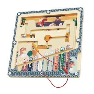 Labirynt magnetyczny Jaja dinozaura - Zabawki interaktywne dla dzieci - miniaturka - grafika 1