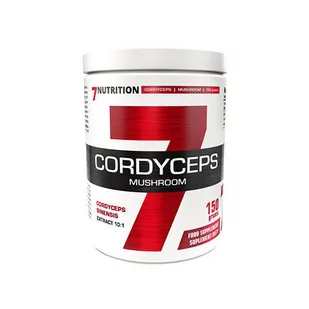 7Nutrition Cordyceps Mushroom 150g - Witaminy i minerały dla sportowców - miniaturka - grafika 1