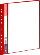 Teczki i skoroszyty - Grand Skoroszyt ofertowy 10 koszulek czerwony - miniaturka - grafika 1