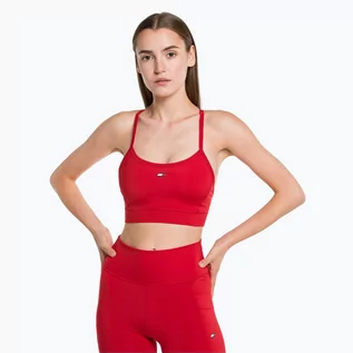 Bielizna sportowa damska - Biustonosz Tommy Hilfiger Essentials Low Int red | WYSYŁKA W 24H | 30 DNI NA ZWROT - grafika 1