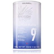 Farby do włosów i szampony koloryzujące - Goldwell Light Dimensions Oxycur Platin 9+ Rozjaśniacz bezpyłowy 500 g - miniaturka - grafika 1