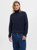 Dresy męskie - maglie uomo jack and jones 12278918 pannel roll sky captain - miniaturka - grafika 1