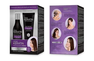 Kativa zestaw Post Xpress szampon 250ml + maska - Zestawy kosmetyków damskich - miniaturka - grafika 1