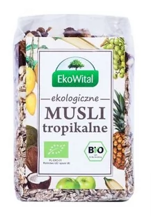 EKOWITAL MUSLI TROPIKALNE 20% BIO 300g - EKOWITAL 5908249971097 - Płatki śniadaniowe i musli - miniaturka - grafika 1