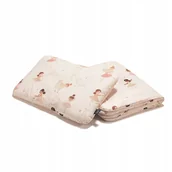 Pościel dla dzieci - La Millou Komplet Pościel bawełnianej Ballerine L dziecięca do łóżeczka - miniaturka - grafika 1