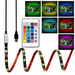 Taśma Led Rgb 60/2M Do Podświetlenia Telewizora Usb Tv Led - Taśmy LED - miniaturka - grafika 1
