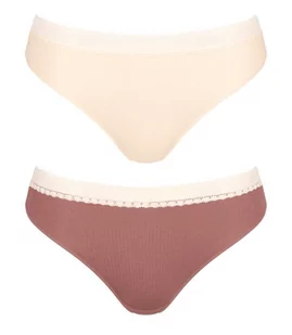 2 x Majtki damskie sloggi GO Ribbed Tai C2P-L - Majtki damskie - miniaturka - grafika 1