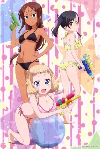 Plakat Anime Manga New Game+ ng_081 A2 (custom)