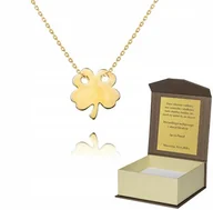 Biżuteria dla dzieci - 925 ZŁOTY ŁAŃCUSZEK 40 KONICZYNKA DEDYKACJA A4Z68 - miniaturka - grafika 1