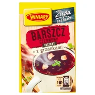 Zupy w płynie - Winiary Zupa instant barszcz czerwony z grzankami 16 g - miniaturka - grafika 1