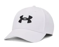 Czapki damskie - Czapka Under Armour BLITZING CAP Bejsbolówka biała L/XL - miniaturka - grafika 1