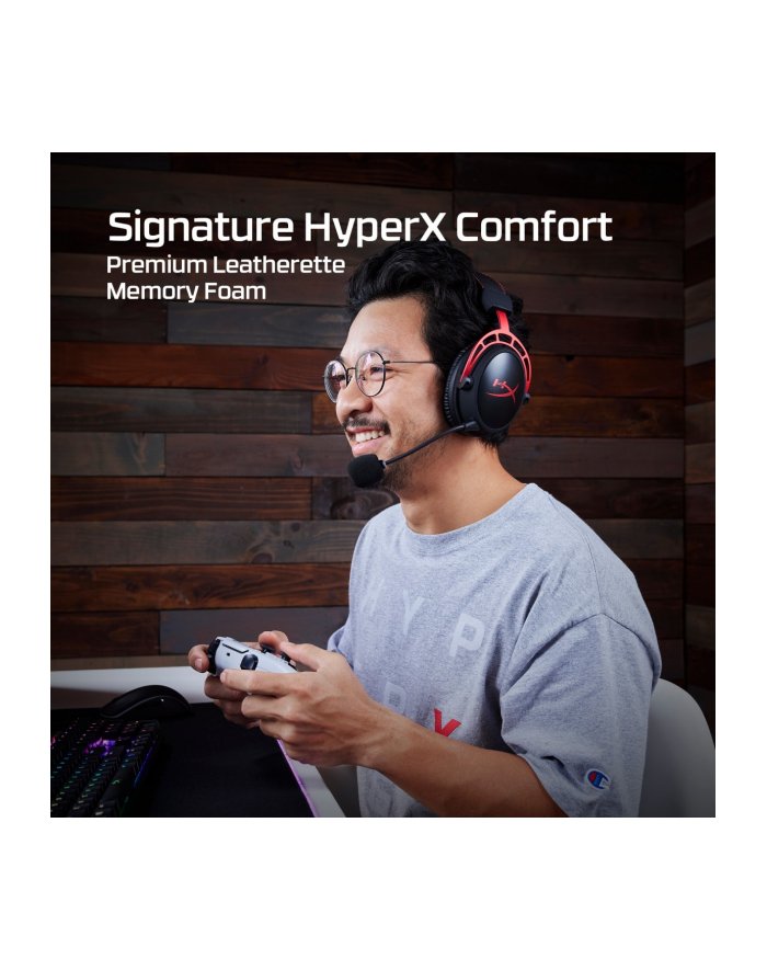 HP HyperX Cloud Alpha Wireless CZARNY gaming headset