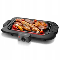 Grille elektryczne - Barbecue, tradycyjny grill elektryczny Aigostar 30ICK czarny 2000 W - miniaturka - grafika 1