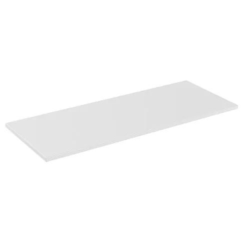 Biały długi blat do szafki umywalkowej 120 cm - Dione 6X