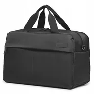Torby męskie - PUCCINI Torba Podróżna Sportowa Weekendowa Na Ramię Laptopa Czarna B50251-1 - miniaturka - grafika 1