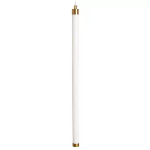 Lampa zwisająca tuba Cilinder ABIGALI-CLN216WW Abigali LED 16W 3000K biała złota - Lampy sufitowe - miniaturka - grafika 1