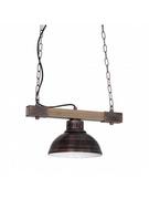 Lampy sufitowe - Luminex Lampa wisząca HAKON 1xE27/60W/230V patyna - miniaturka - grafika 1