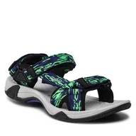 Sandały damskie - Sandały CMP - Kids Hamal Hiking Sandal 38Q9954J B.Blue/Verde Fluo 22NL - miniaturka - grafika 1