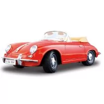 Bburago Porsche 356B Cabriolet 1961 18-22078 - Samochody i pojazdy dla dzieci - miniaturka - grafika 2