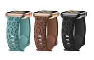 Akcesoria do smartwatchy - Zestaw 3 Bransoletek  w Panterkę dla Apple Watch Elegancja 42mm - miniaturka - grafika 1