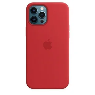 APPLE Etui Silicone Case do iPhone 12 Pro Max Czerwony |MHLF3ZM/A - Etui i futerały do telefonów - miniaturka - grafika 5