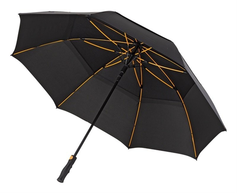 Bardzo Mocny I Duży Parasol Sztormowy Falcone, Czarny