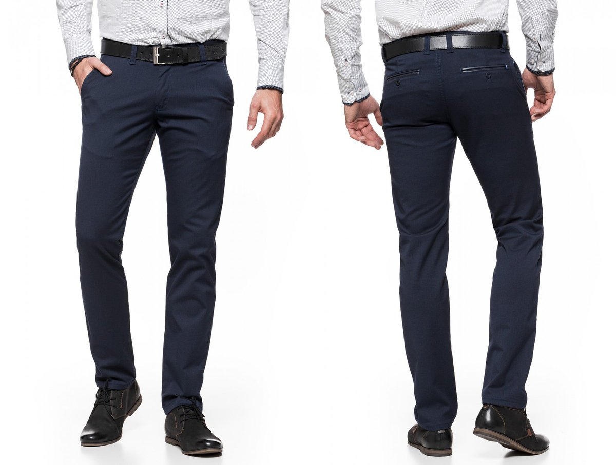 SPODNIE MĘSKIE CHINOSY VANKEL JEANS 026 -118cm/L32