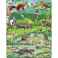 Puzzle - Larsen Puzzles Puzzles Nordic Forest LA-FH15 - miniaturka - grafika 1