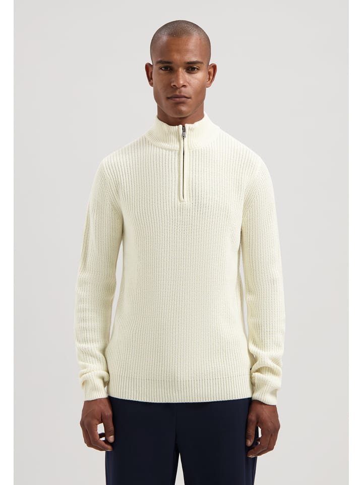DSTREZZED Sweter w kolorze kremowym