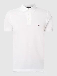 Koszulka polo o kroju slim fit z dodatkiem streczu - Koszulki męskie - miniaturka - grafika 1