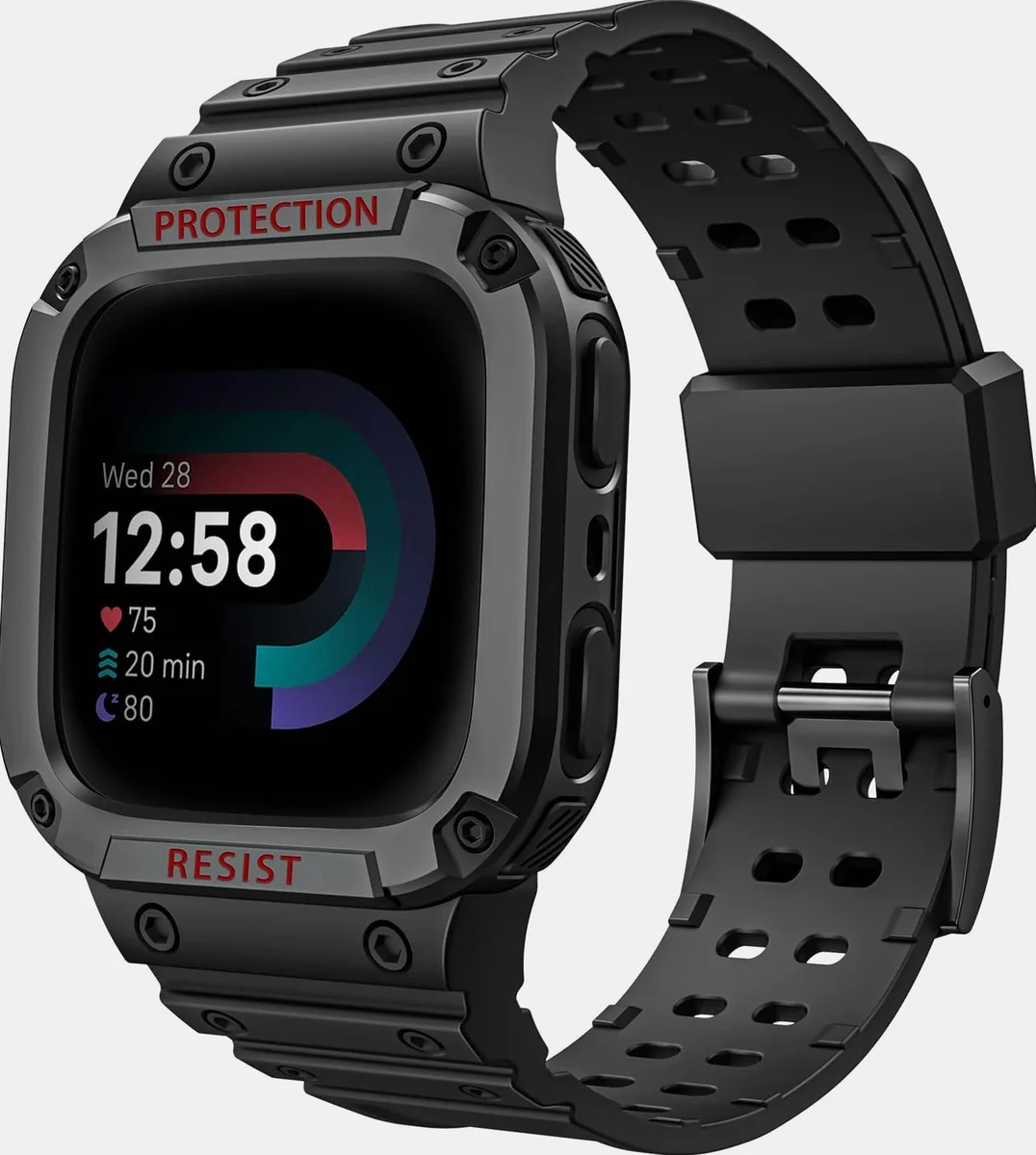 PASEK ETUI DO SMARTWATCHA REGULOWANY OCHRONNY SPORTOWY TRWAŁY UNIWERSALNY