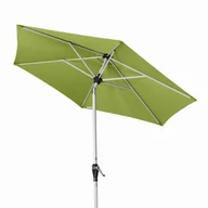 Parasole - Parasol ogrodowy Doppler Active Auto Tilt okrągły 210 zielony - miniaturka - grafika 1