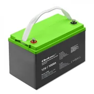 Baterie do zasilaczy awaryjnych UPS - Qoltec Akumulator żelowy | 12V | 100Ah | GEL - miniaturka - grafika 1