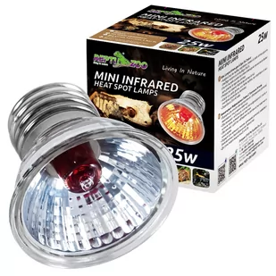 Repti-Zoo Mini Infrared Lamp 25W - Mini Halogen Podczerwony - Terraria - miniaturka - grafika 1