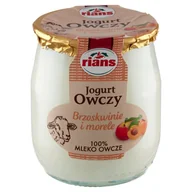 Kefiry, jogurty, maślanki - Rians Jogurt owczy brzoskwinie i morele 115 g - miniaturka - grafika 1
