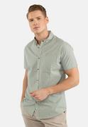 Koszule męskie - Koszula w kratkę, Slim Fit, C-PERICO - Volcano - miniaturka - grafika 1