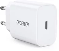 Ładowarki do telefonów - Choetech ładowarka sieciowa USB Typ C PD 20W biały (Q5004 V4) Q5004-V4-EU-WH - miniaturka - grafika 1