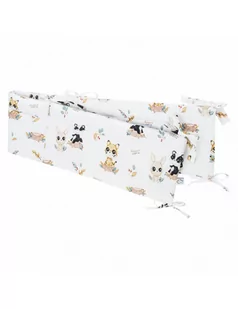 Bonjour Cherie Ochraniacz na szczebelki bambusowy 180/35 Słodziaki - Ochraniacze do łóżeczka - miniaturka - grafika 1