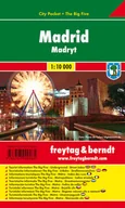Atlasy i mapy - Freytag&amp;Berndt Madryt city pocket mapa 1:10 000 Freytag & Berndt - miniaturka - grafika 1