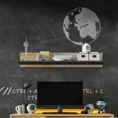 Szafy i szafki dla dzieci - Półka wisząca Qubic - miniaturka - grafika 1