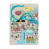 Zeszyty szkolne - Zeszyt A5 Gliniana Kura WROCŁAW PANORAMA 60 kartek, kratka - miniaturka - grafika 1
