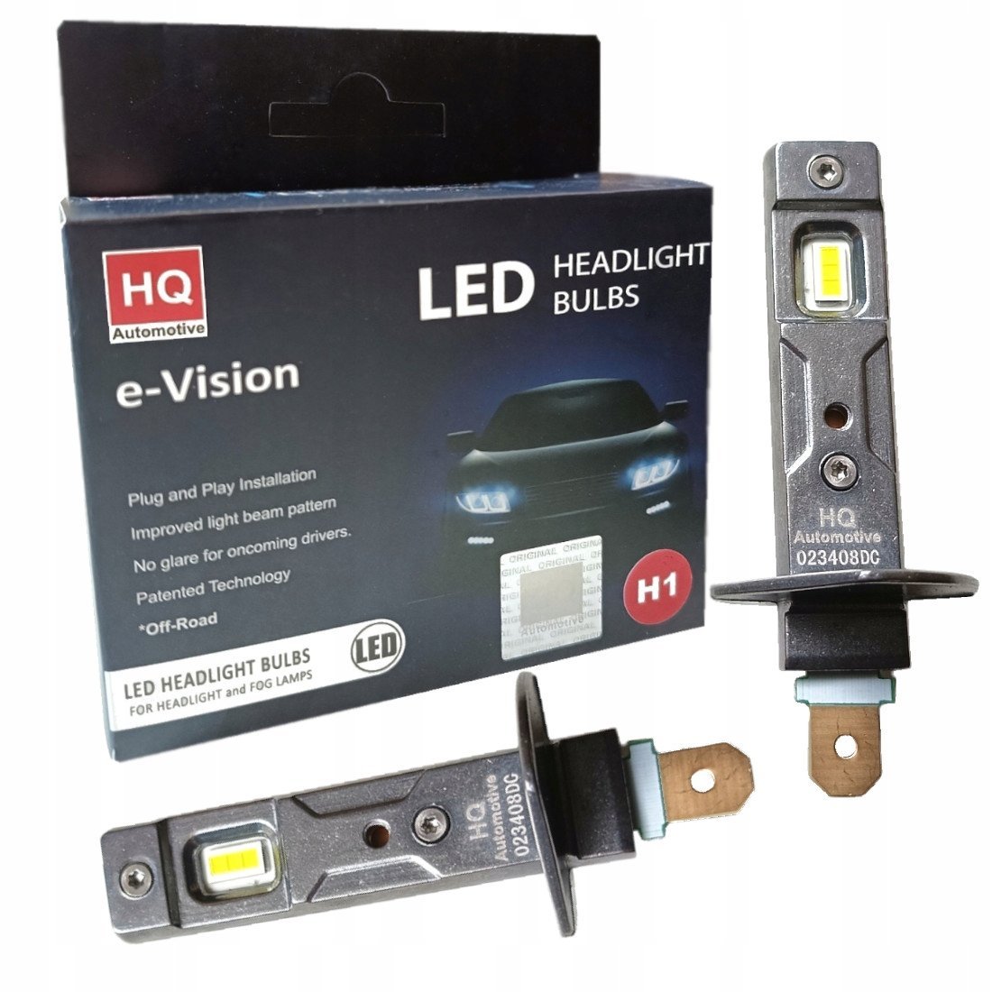Żarówki H1 Led 12v/24v 6000k 1:1 Oryginalny Rozmiar Plug&play