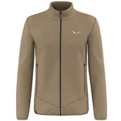 Kurtki męskie - Salewa Puez Rocca Polartec kurtka męska, brązowa, S - miniaturka - grafika 1