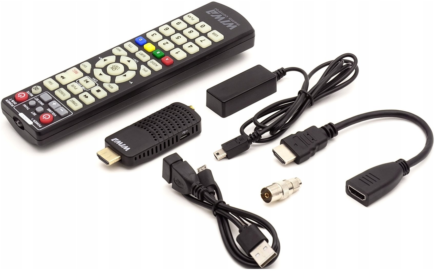 Tuner TV Wiwa Dekoder do naziemnej telewizji cyfrowej DVB-T2 Wiwa H.265 HEVC MINI LED