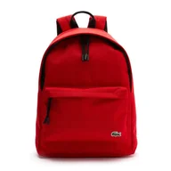 Plecaki szkolne i tornistry - Plecak szkolny miejski czerwony na co dzień Lacoste Backpack - NH2677NE-C62 - miniaturka - grafika 1