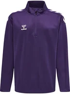 Bluzy dla dziewczynek - hummel Bluza dziecięca Hmlcore Xk Half Zip Poly Sweat Kids - miniaturka - grafika 1